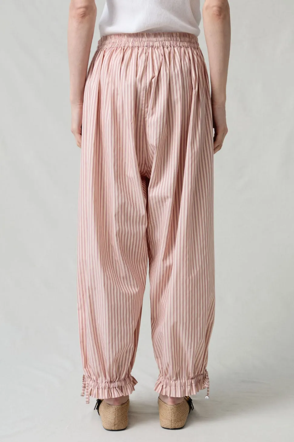 Balloon Pant Pink Stripe