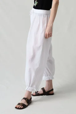 Balloon Pant White Pinstripe