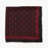 Beaded Floral Bandana Sapphire