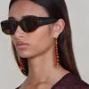 Bell Tower Earrings Red Jasper