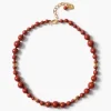 Bell Tower Necklace Red Jasper