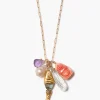 Buddha Charm Necklace Multi