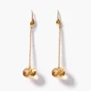 Camille Drop Earrings Citrine