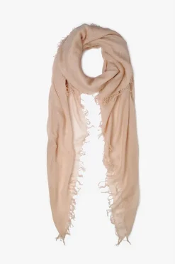 Cashmere and Silk Scarf Doeskin