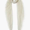 Cashmere and Silk Scarf Honey Dot