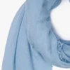 Cashmere and Silk Scarf Simply Blue