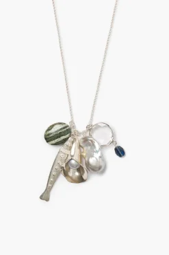 Catch Charm Necklace Multi