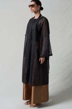 Chandelier Paper Trench Black