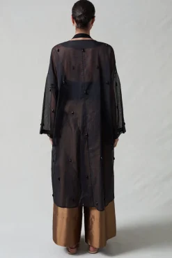 Chandelier Paper Trench Black