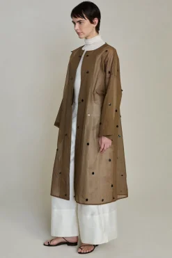 Chandelier Paper Trench Olive