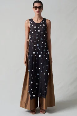 Chloe Sequin Tunic Black