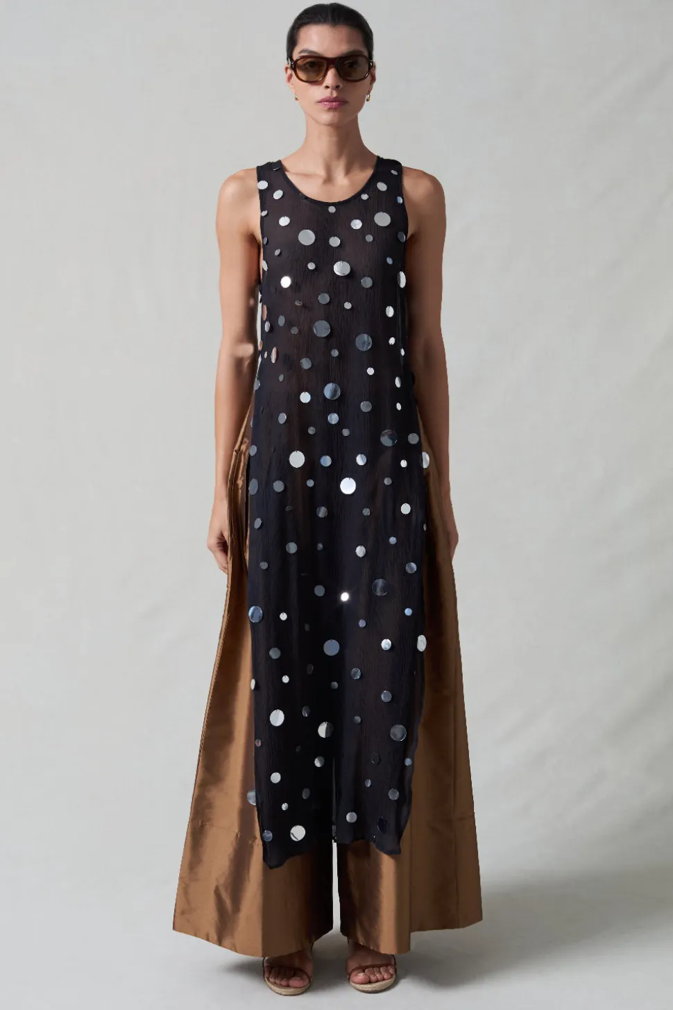 Chloe Sequin Tunic Black