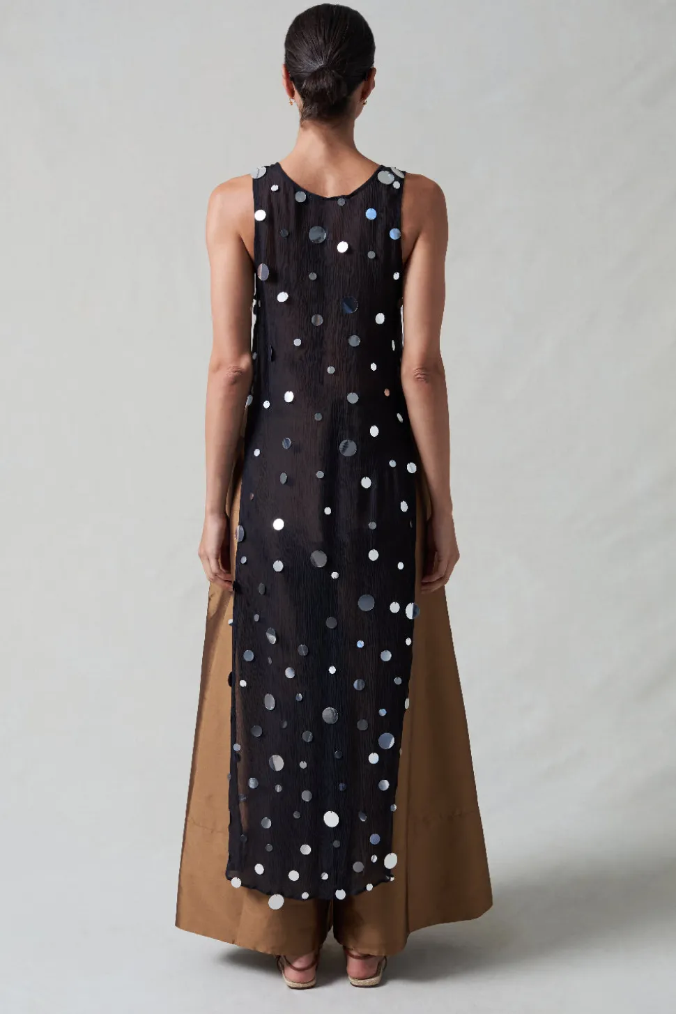 Chloe Sequin Tunic Black