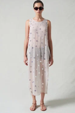 Chloe Sequin Tunic Taupe