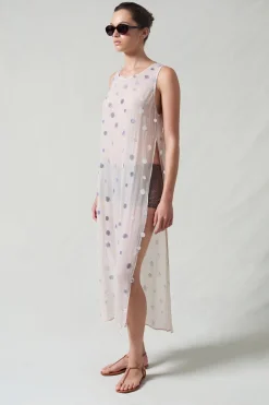 Chloe Sequin Tunic Taupe