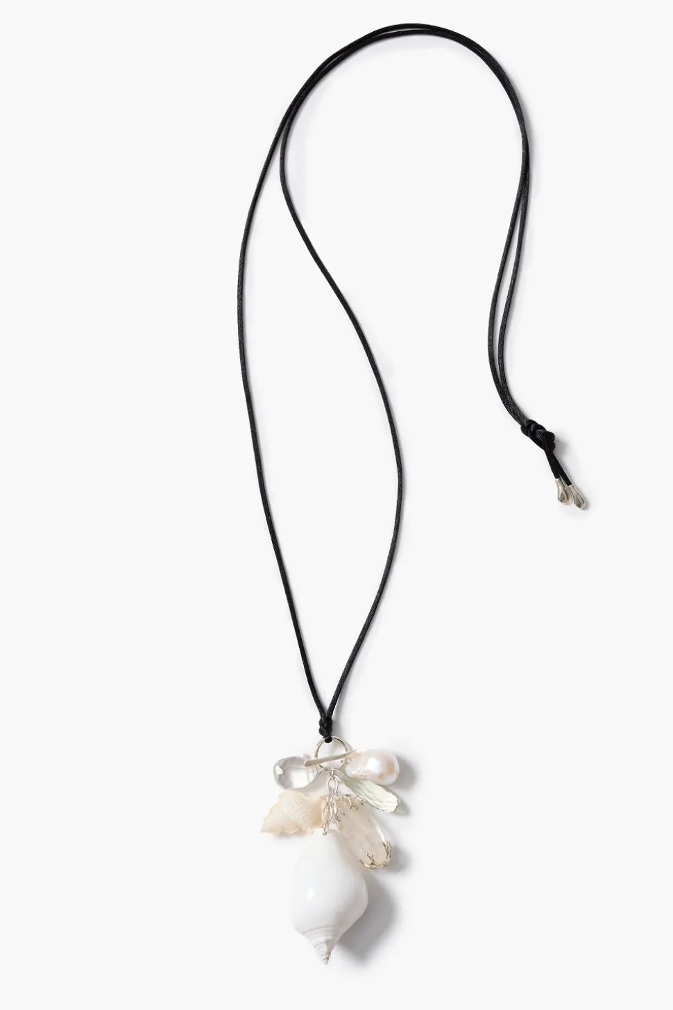 Conch Shell Charm Necklace