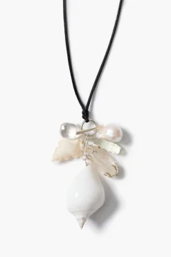 Conch Shell Charm Necklace