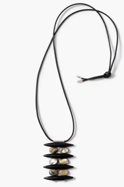 Dais Cord Necklace Abalone