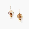 Damaris Earrings Petite Abalone Mix