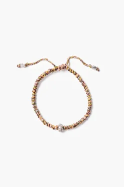 Diamond Pull-Tie Bracelet Multi