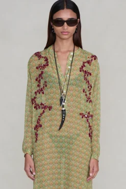 Drip Drip Tunic Green