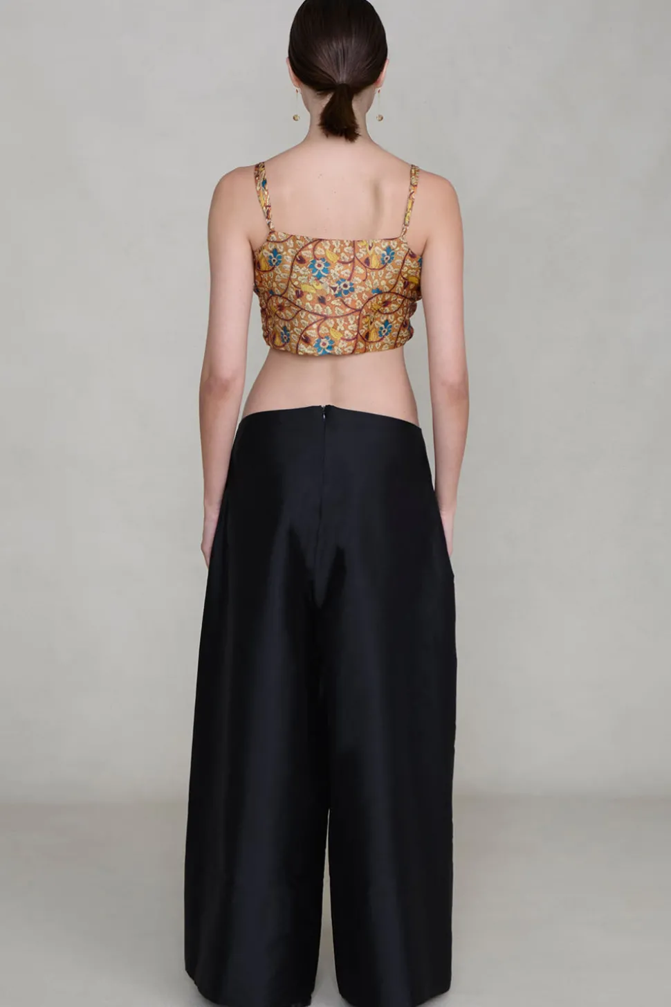 Flora Wrap Top Marigold