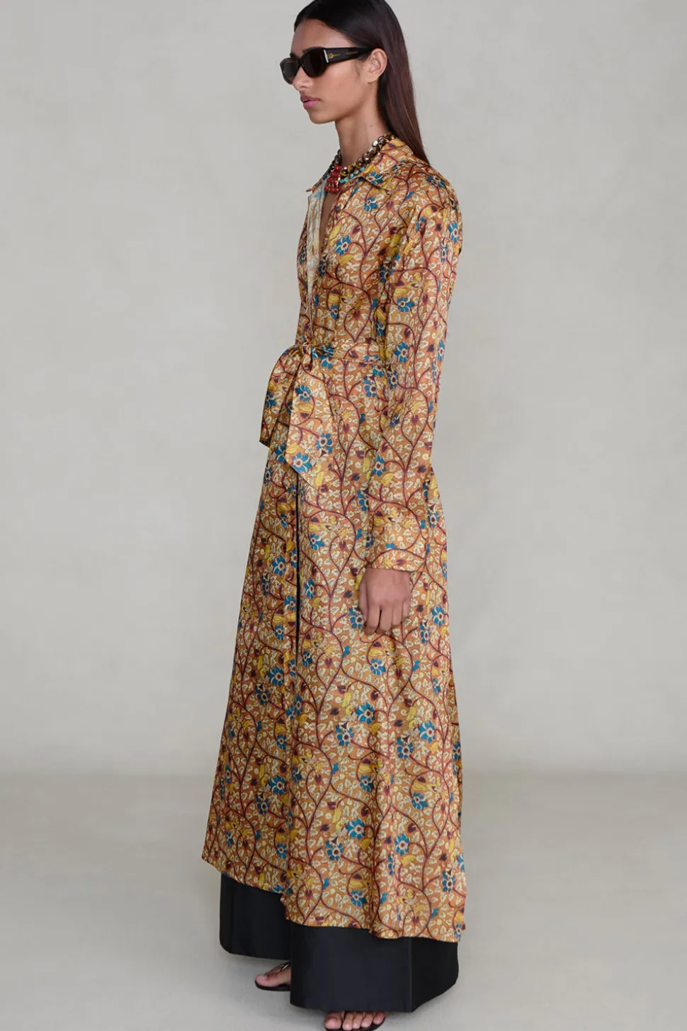 Garden Shirt Dress Marigold