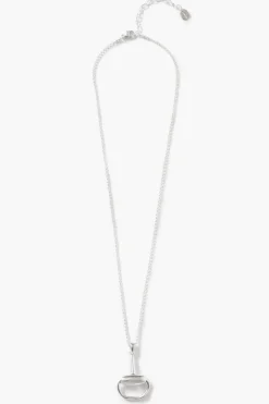 Horsebit Necklace Silver