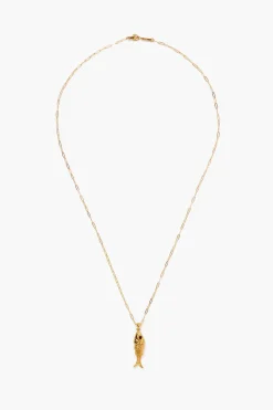 Koi Necklace Garnet