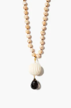 Lantern Necklace Natural MOP