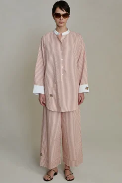 Lita Pant Pink Stripe