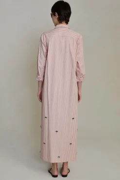 Lita Shirt Dress Pink Stripe