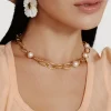 Magnolia Earrings White MOP Mix