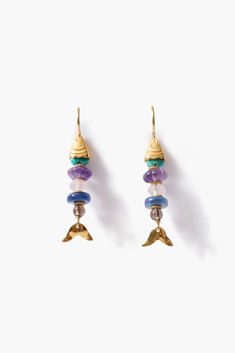 Mini Orris Earrings Multi