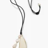 Moule Charm Necklace White MOP