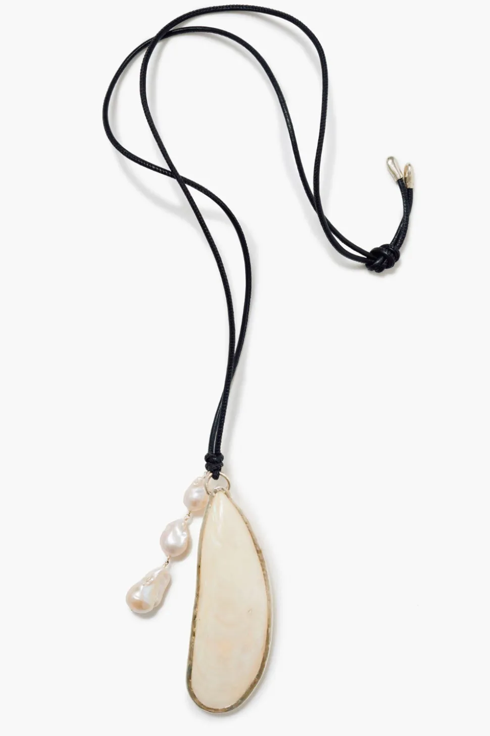 Moule Charm Necklace White MOP