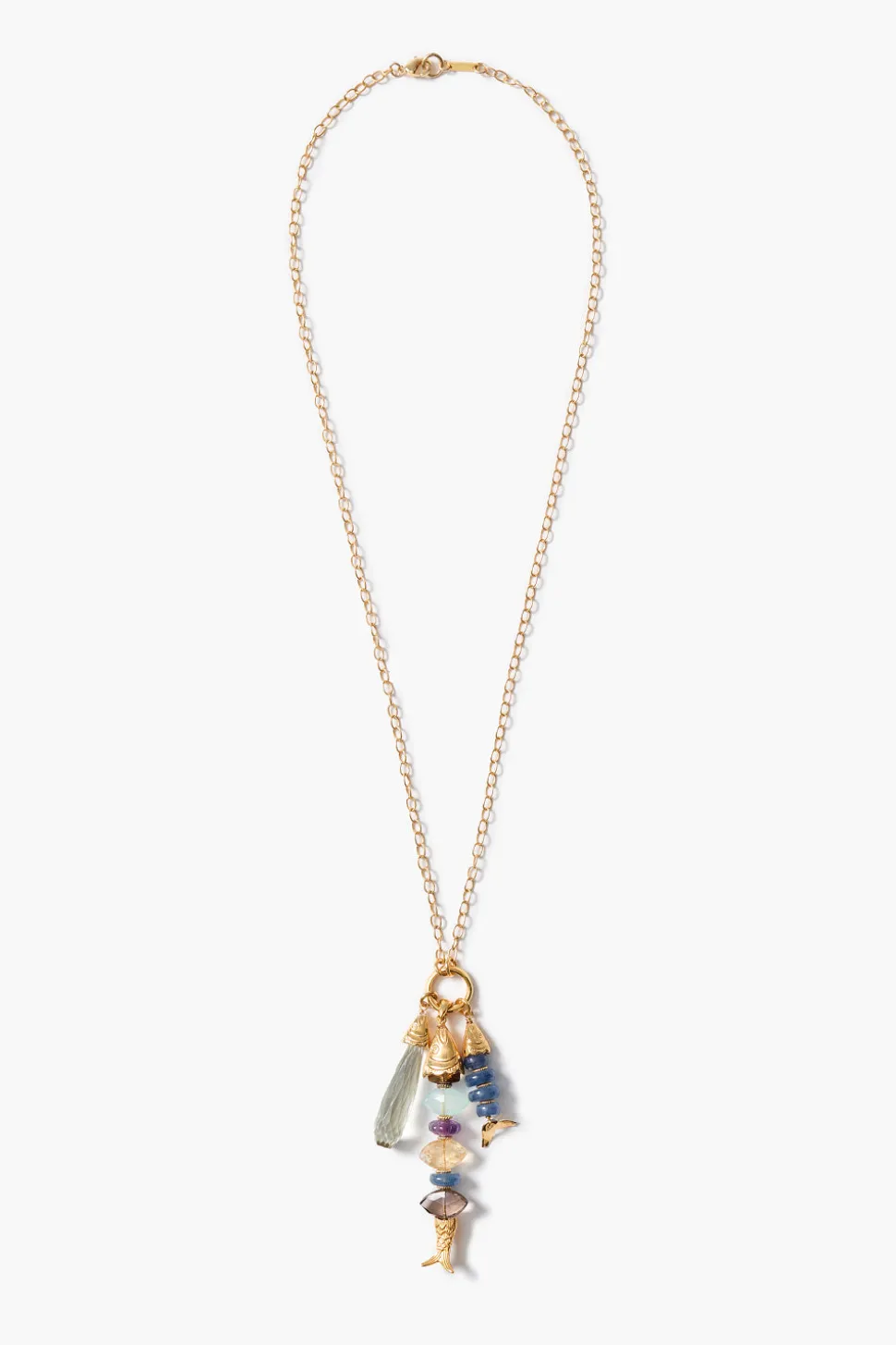 Orris Charm Necklace Multi