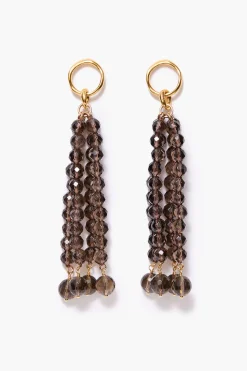 Pampille Earrings Smoky Quartz