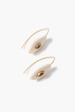 Pebble Earrings Peridot