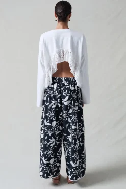 Poplin Track Pant Kona Print