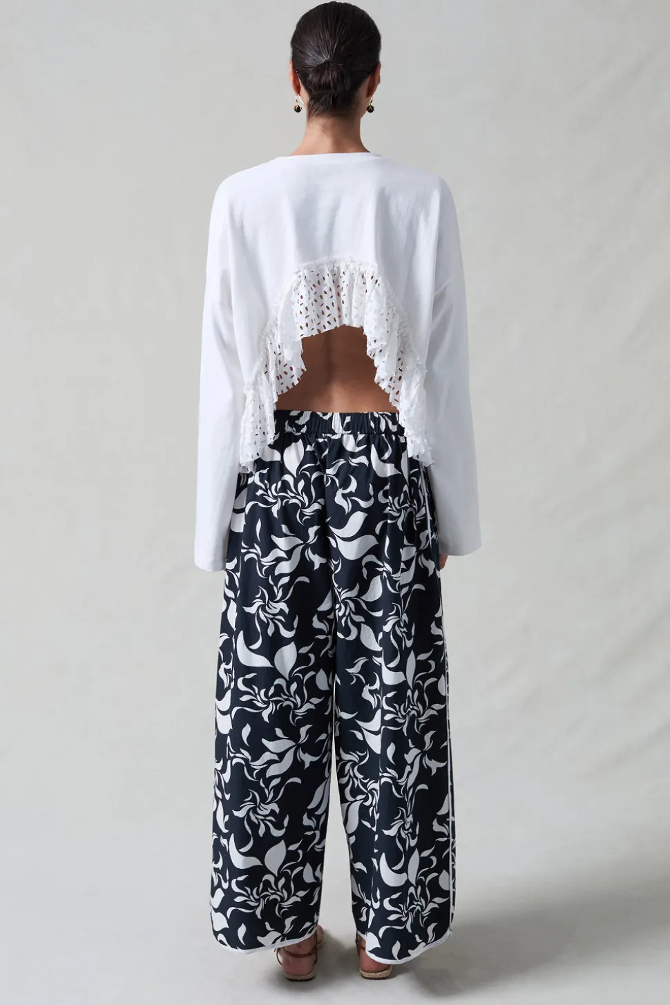 Poplin Track Pant Kona Print