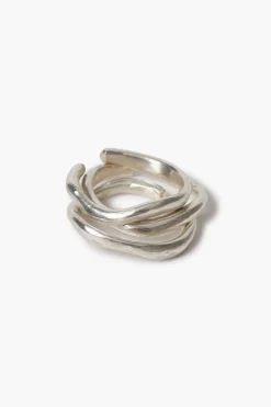 Ripple Toe Ring Set