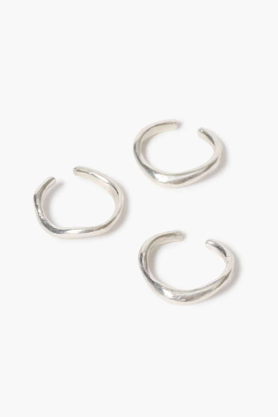 Ripple Toe Ring Set