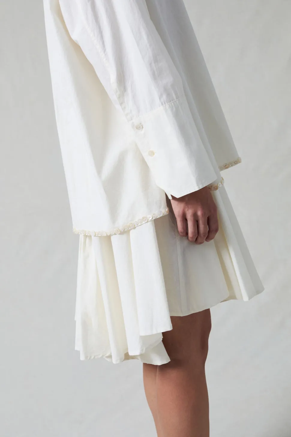 Shoelace Shirt Ivory