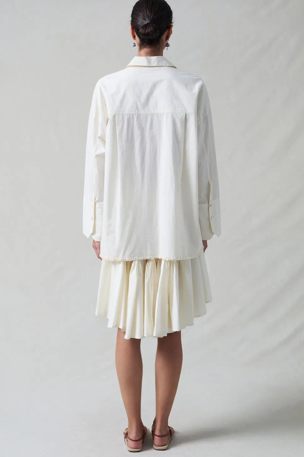 Shoelace Shirt Ivory