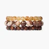 Sierra Bracelet Set Natural Multi