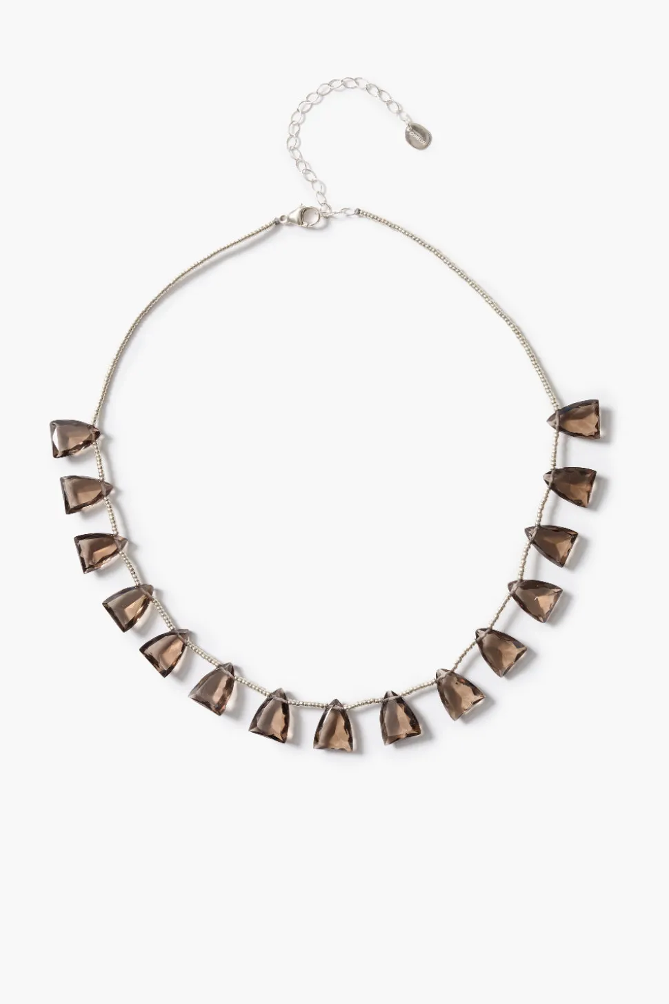 Summit Necklace Smoky Quartz