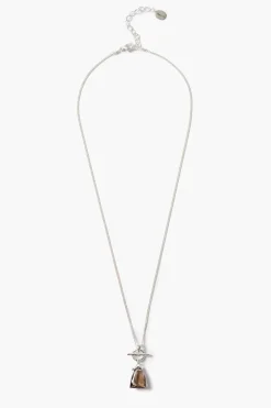Summit Pendant Necklace Smoky Quartz