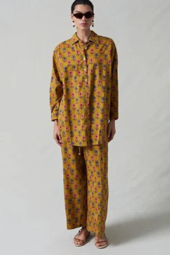 Sunflower Printed Set Mustard
