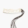 Ultra Wide Waist Belt Shell Button